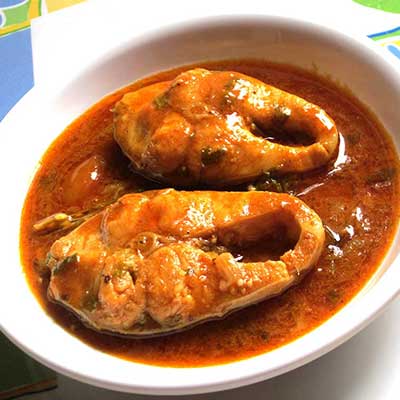 Andhra Fish Curry (Tilapia Fish)